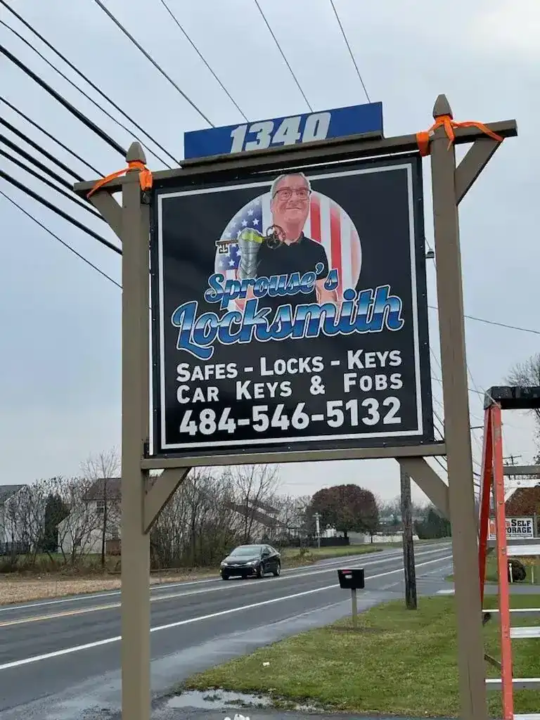 Our Shop Sign in Nazareth