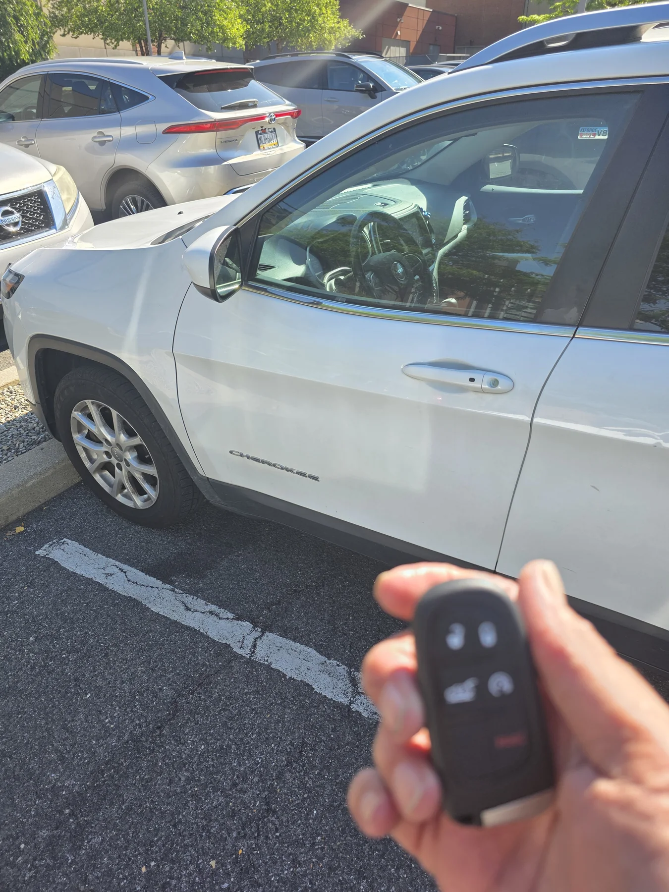 Jeep Cherokee key fob job