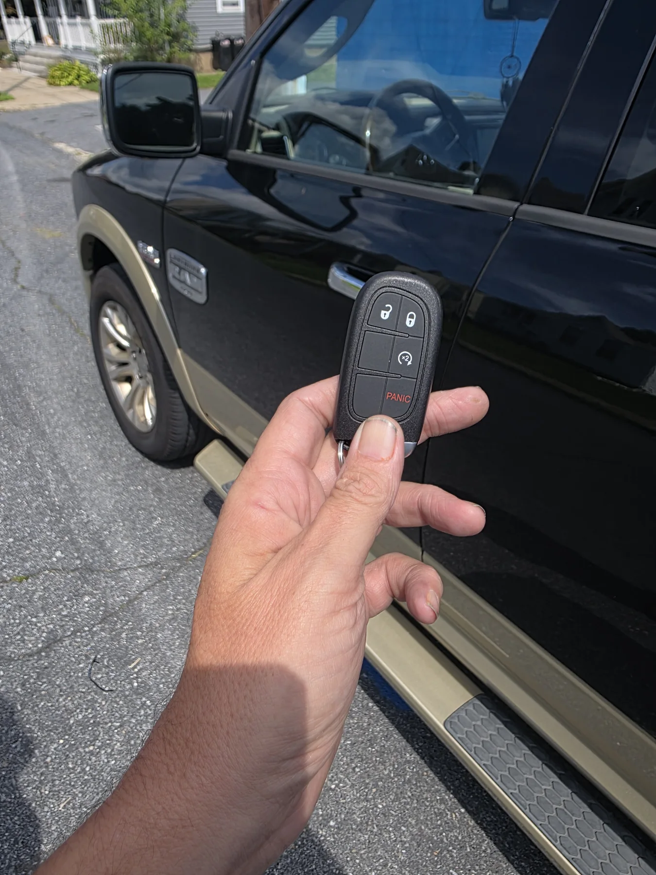 Ram truck key fob job